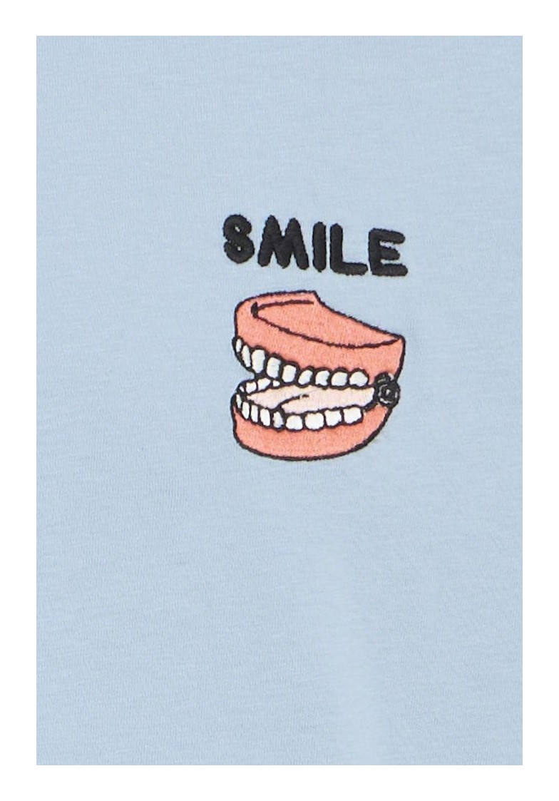 BHKASH FUNNY EMB TEE S/S