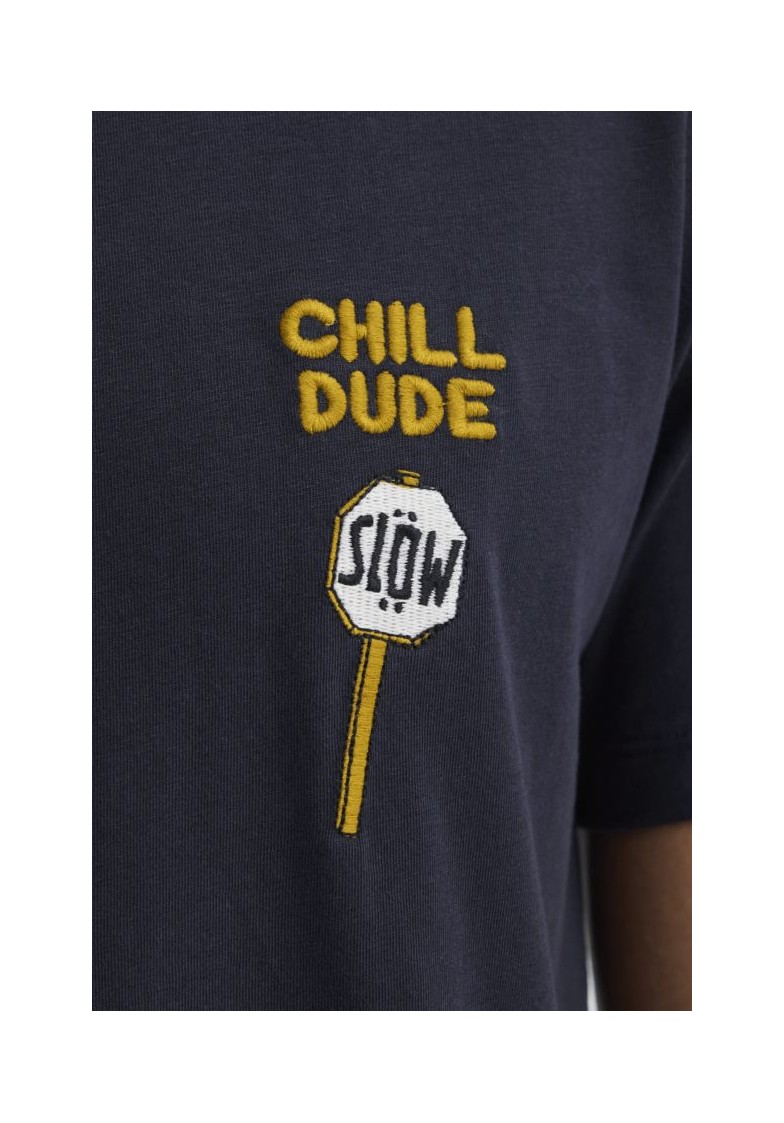 BHKAMERON FUNNY EMB TEE S/S