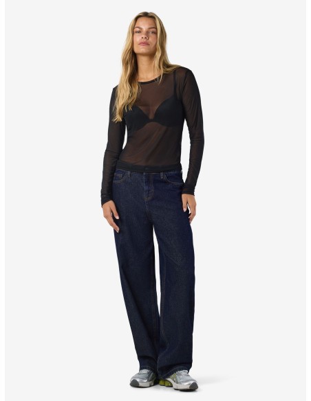 NMJUDITH L/S MESH TOP