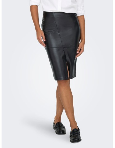 ONLNICKI FAUX LEATHER SKIRT