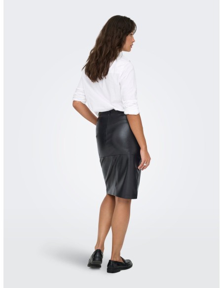 ONLNICKI FAUX LEATHER SKIRT