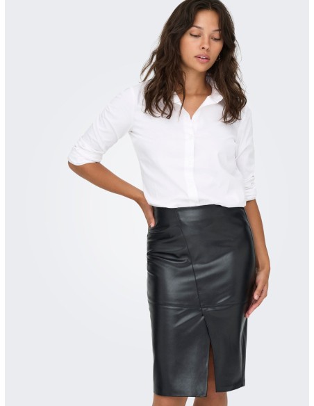 ONLNICKI FAUX LEATHER SKIRT