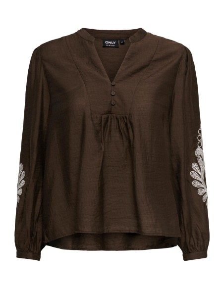 ONLKANA EMBROIDERY 7/8 TOP