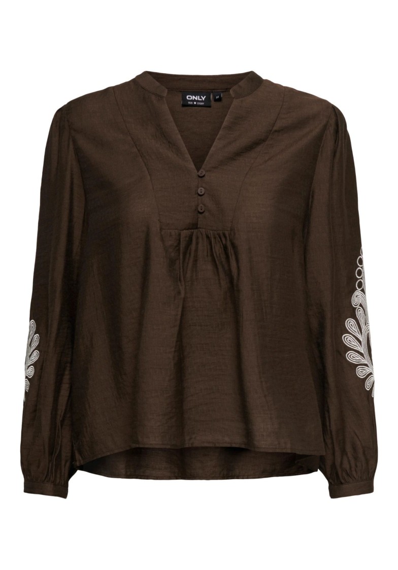 ONLKANA EMBROIDERY 7/8 TOP