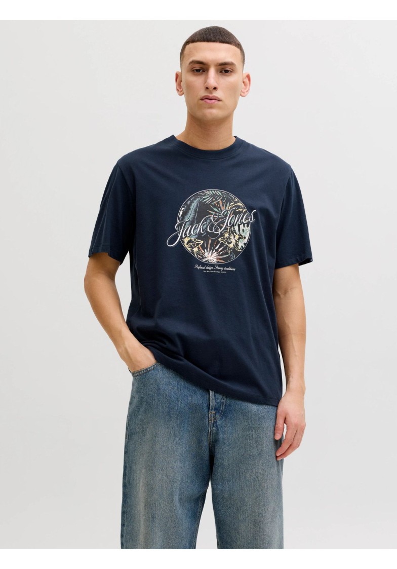 JJHONOLULU SHAPE TEE S/S O-NECK