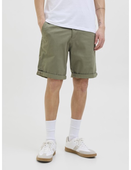 JJIBOWIE JJSHORTS SOLID CHINO