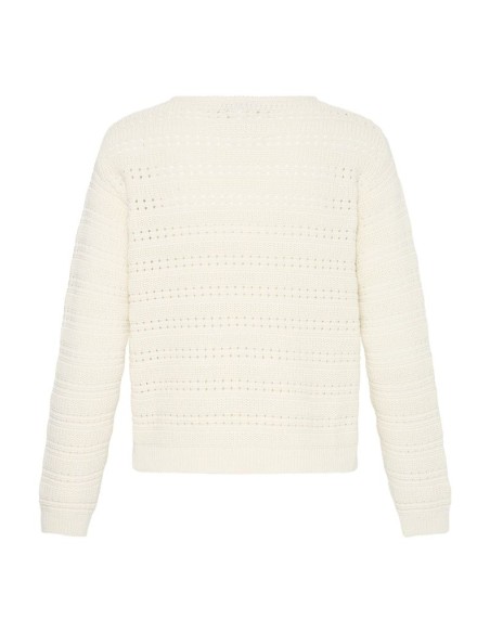 BYNERO V-NECK KNIT L/S