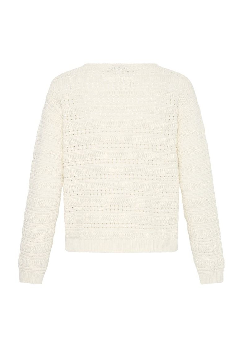 BYNERO V-NECK KNIT L/S