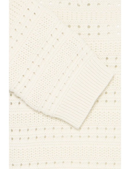 BYNERO V-NECK KNIT L/S