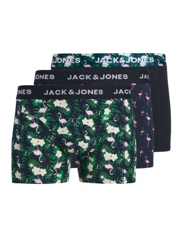 JACFLAMINGO FLOWER TRUNKS 3 PACK