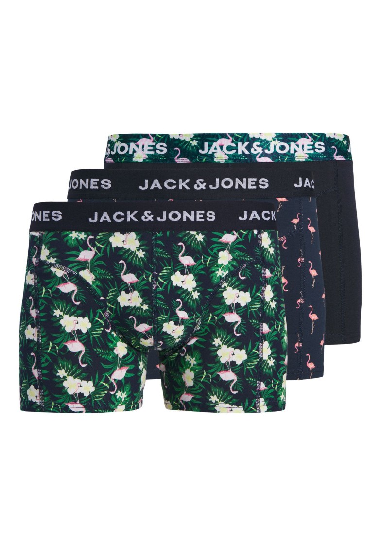 JACFLAMINGO FLOWER TRUNKS 3 PACK