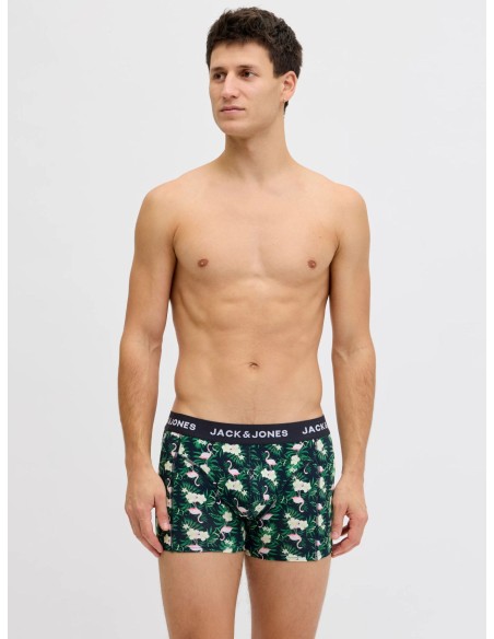 JACFLAMINGO FLOWER TRUNKS 3 PACK