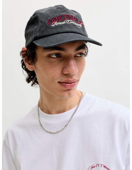 JACFRAME WASHED EMB CAP