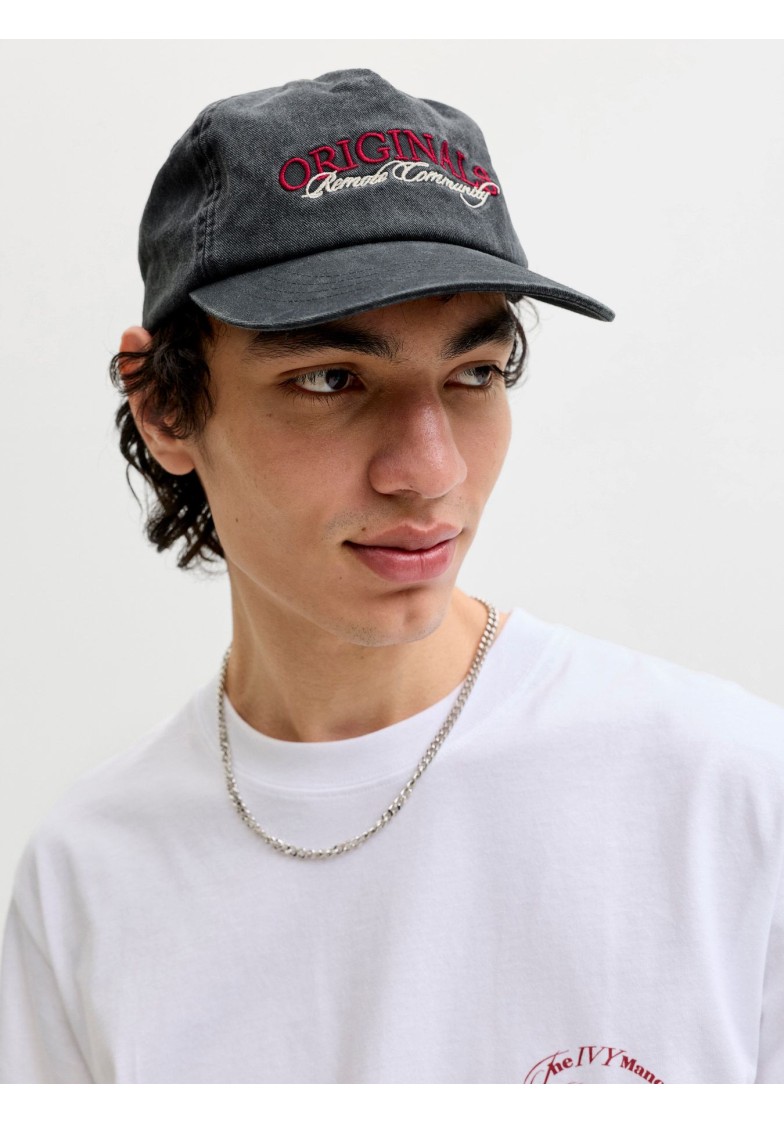 JACFRAME WASHED EMB CAP