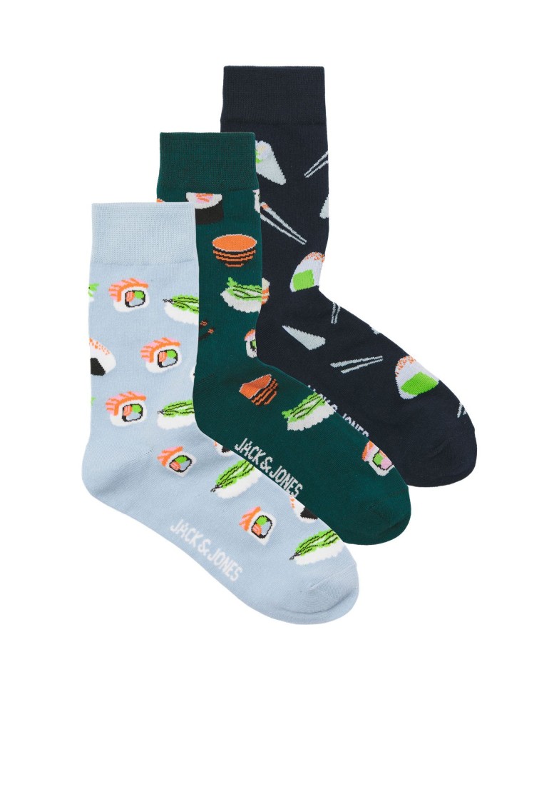 JACRICE FOOD SOCKS 3 PACK