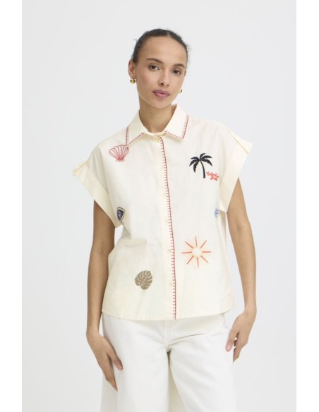 BYJESSEL EMB SHIRT S/S