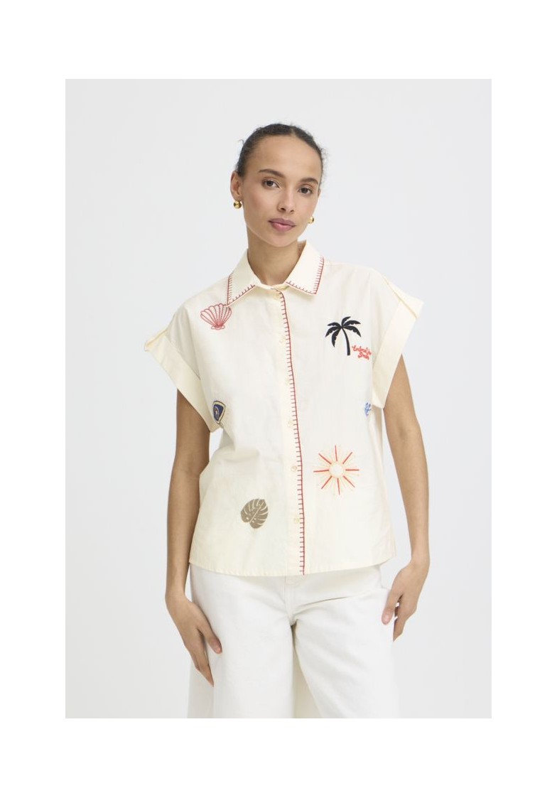 BYJESSEL EMB SHIRT S/S