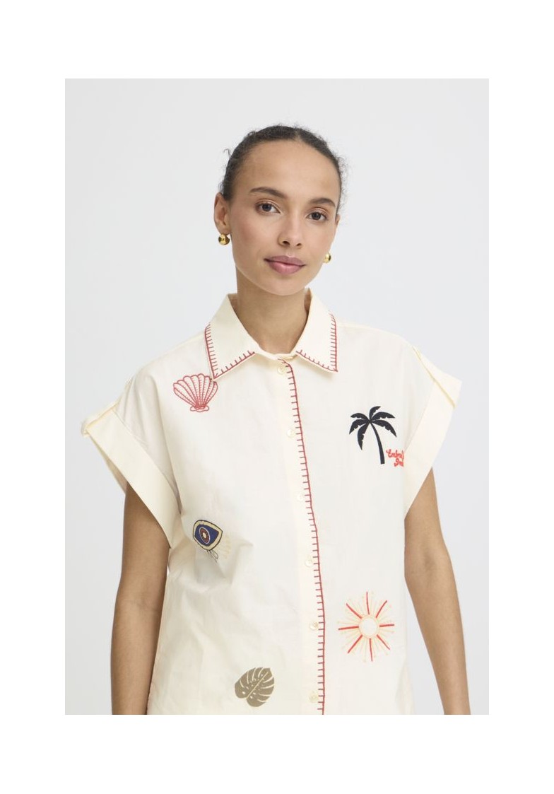 BYJESSEL EMB SHIRT S/S