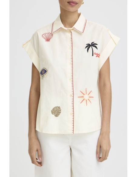 BYJESSEL EMB SHIRT S/S