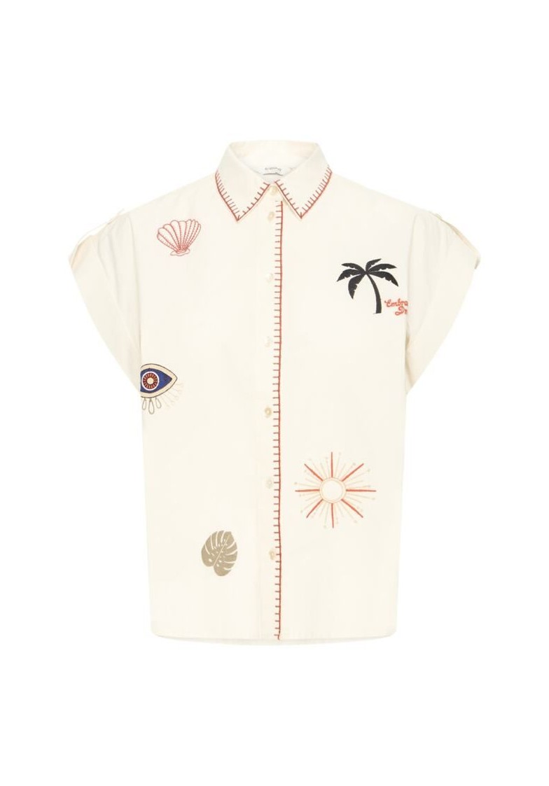 BYJESSEL EMB SHIRT S/S