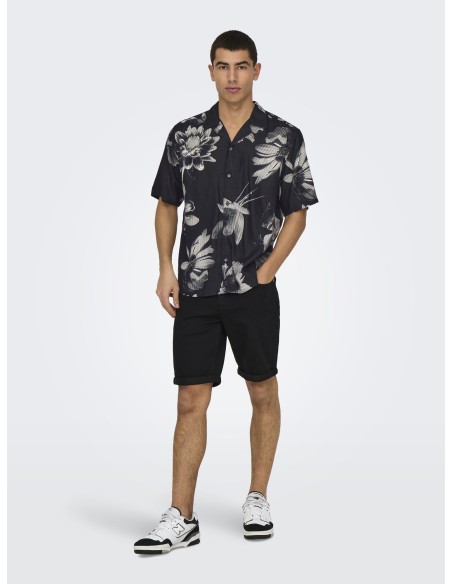 ONSPLY REG JOG SHORTS BLK 0280