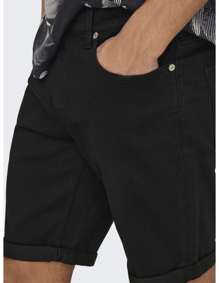 ONSPLY REG JOG SHORTS BLK 0280