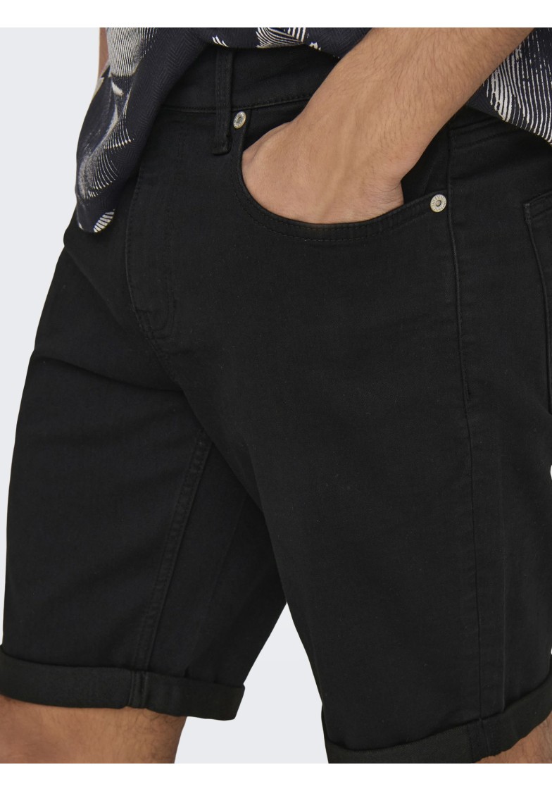 ONSPLY REG JOG SHORTS BLK 0280