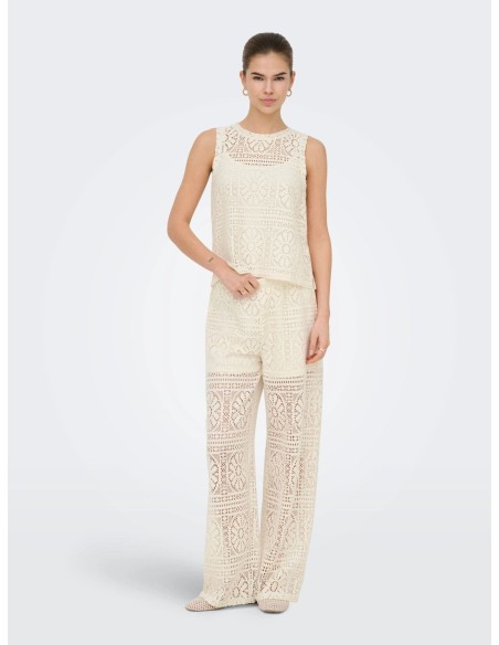 ONLLIAN LACE WIDE PANTS
