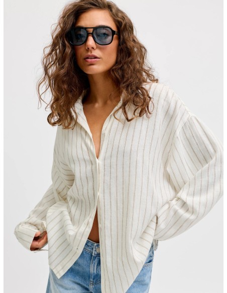 JXALMIRA LINO L/S SHIRT