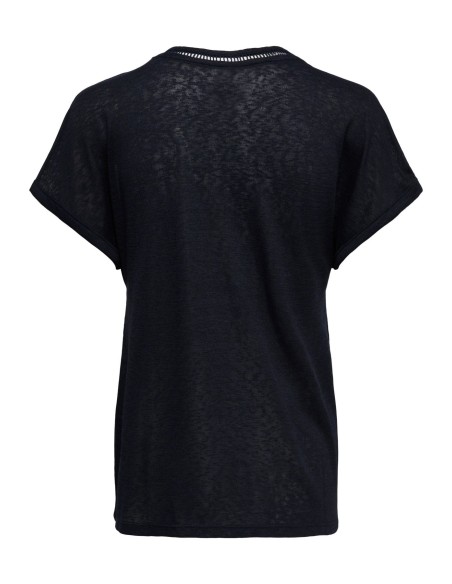 ONLPENNY S/S BATSLEEVE V-NECK TOP