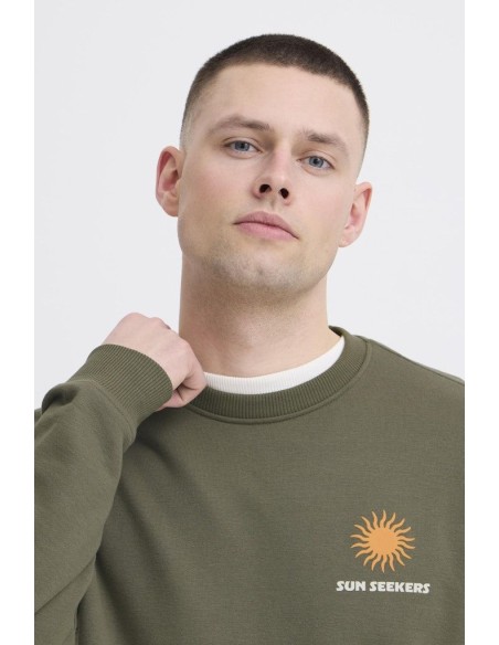 BHKONSTA GRAPHIC O-NECK SWEAT