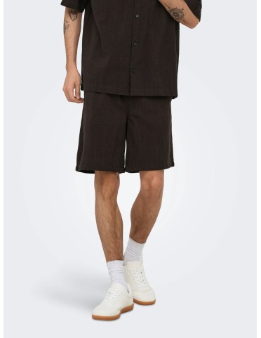 ONSCRUZ SEERSUCKER JOGGER SHORTS