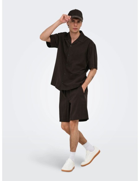 ONSCRUZ SEERSUCKER JOGGER SHORTS