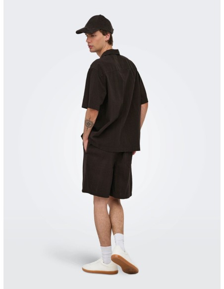 ONSCRUZ SEERSUCKER JOGGER SHORTS