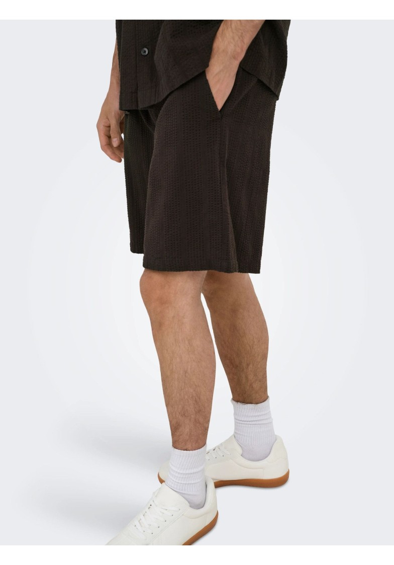 ONSCRUZ SEERSUCKER JOGGER SHORTS