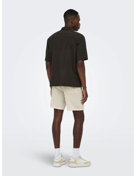 ONSCRUZ RLX SEERSUCKER RESORT S/S SHIRT