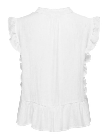 ONLHENNY S/L FRILL BUTTON TOP 2
