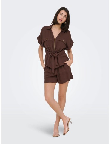 JDYMILLE S/S ZIP SHIRT 2