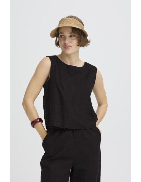 BYFALAKKA O-NECK TOP S/L