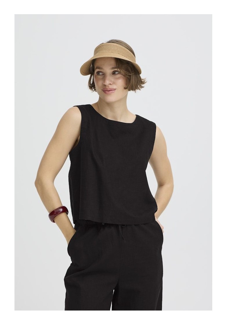 BYFALAKKA O-NECK TOP S/L