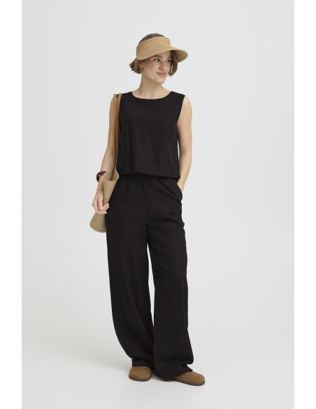 BYFALAKKA O-NECK TOP S/L