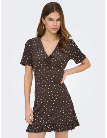 ONLMOLLY S/S V-NECK DRESS