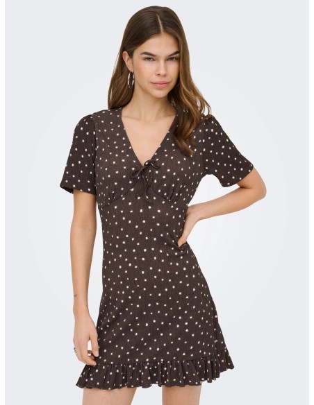 ONLMOLLY S/S V-NECK DRESS