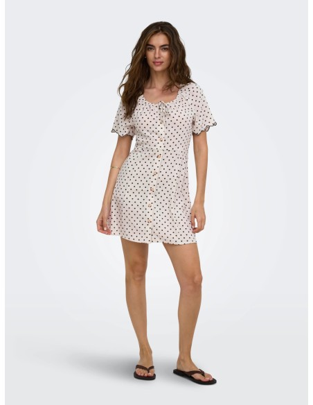 ONLEMMIA S/S EMB SHORT DRESS