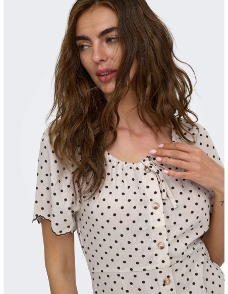 ONLEMMIA S/S EMB SHORT DRESS