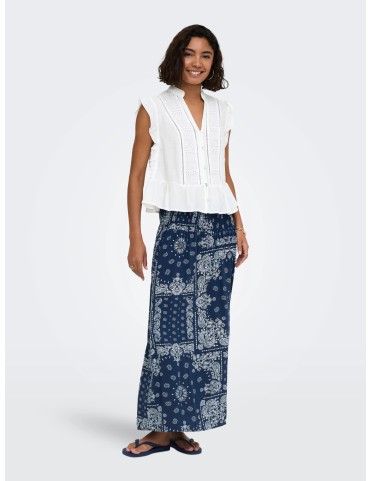 ONLHENNY S/L FRILL BUTTON TOP 2