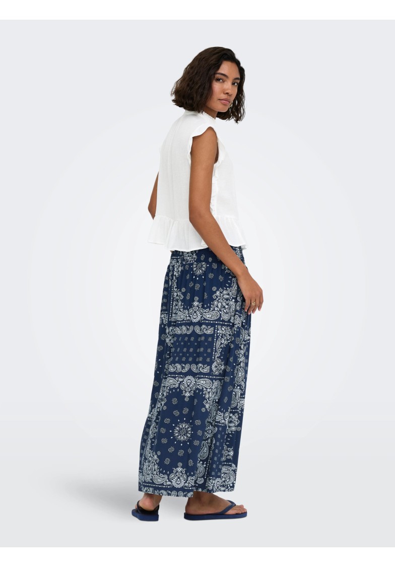 ONLHENNY S/L FRILL BUTTON TOP