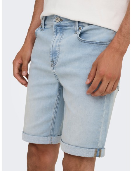 ONSPLY JOG LBD 0023 ANA DNM SHORTS
