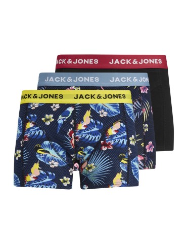 JACFLOWER BIRD TRUNKS 3-PACK