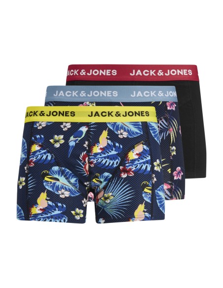 JACFLOWER BIRD TRUNKS 3-PACK